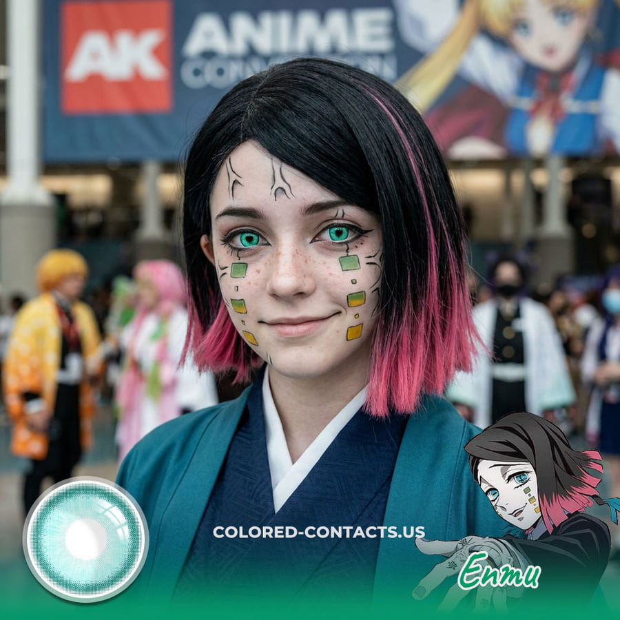Enmu Cosplay Contact Lenses - Ccus Eyewear · Premium Colored Contacts Enmu Cosplay Contact Lenses