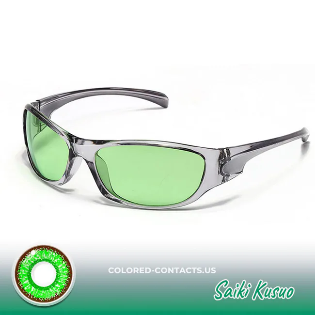 Saiki K.: Saiki Kusuo Cosplay Contact Lenses + Sunglasses - Image 6