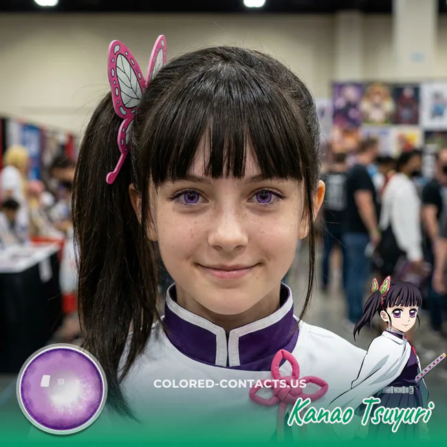 Kanao Tsuyuri Cosplay Contact Lenses