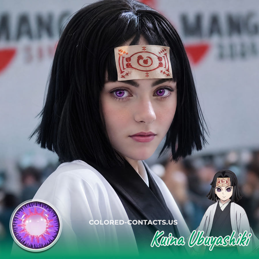 Kuina Ubuyashiki Cosplay Contact Lenses