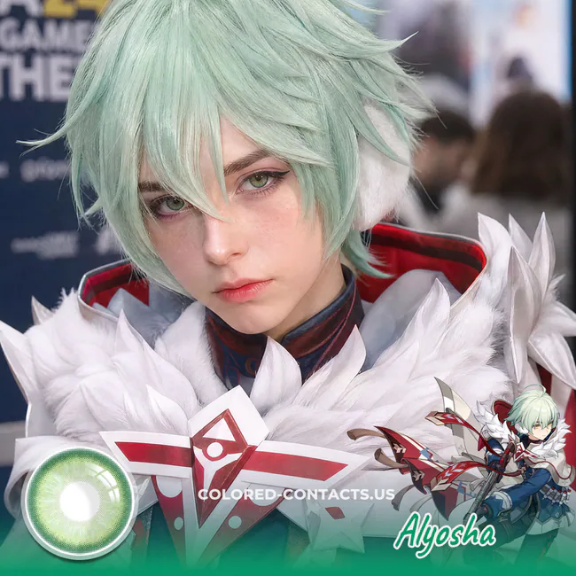 Genshin Impact Cosplay Characters Ranked In 2023 - Ccus Eyewear · Premium Colored Contacts Alyosha Cosplay Contact Lenses