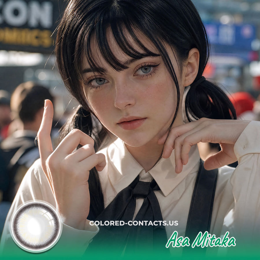 Asa Mitaka Cosplay Contact Lenses - Ccus Eyewear · Premium Colored Contacts Asa Mitaka Cosplay Contact Lenses