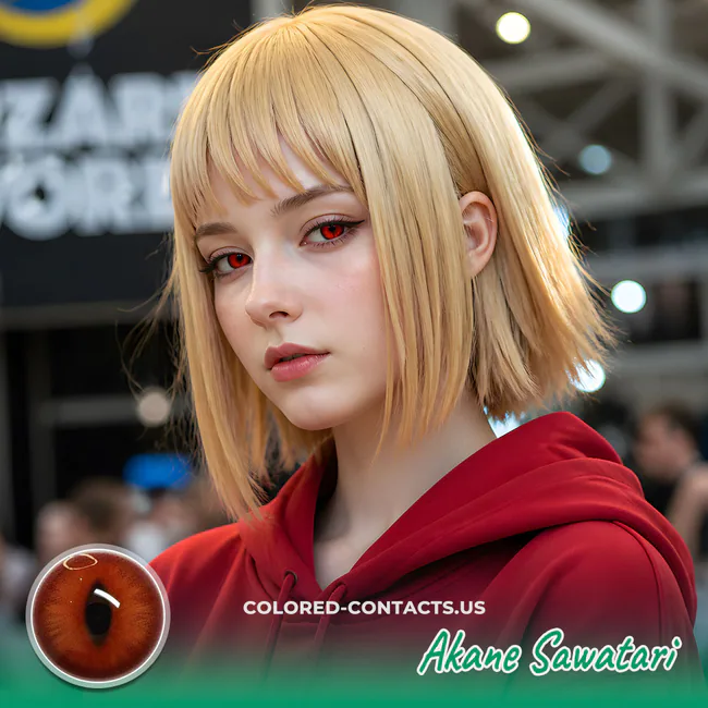 Akane Sawatari Cosplay Contact Lenses