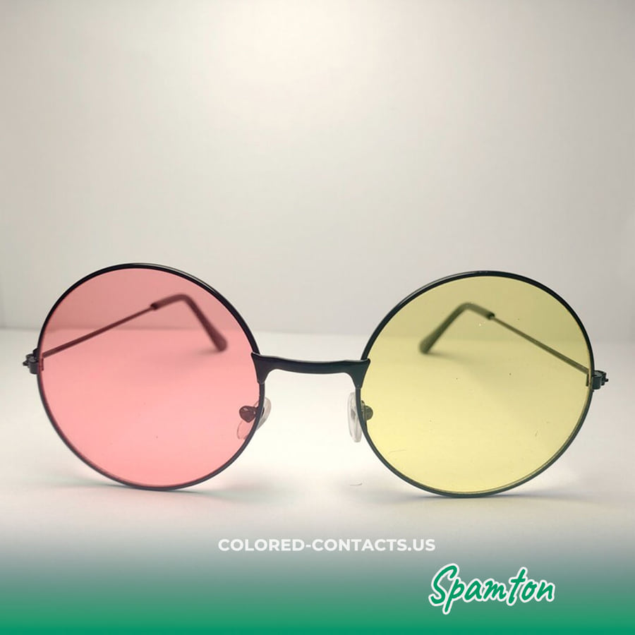 Spamton Cosplay Wig And Glasses - Ccus Eyewear · Premium Colored Contacts Spamton Cosplay Wig And Glasses - Image 4