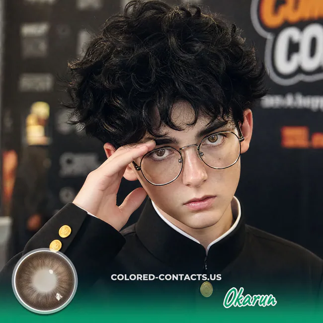 DDD : Okarun Cosplay Contact Lenses