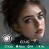 Grey Clover Contact Lenses