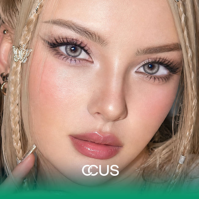 Smoky Silver Contact Lenses - Image 2