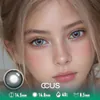 Smoky Silver Contact Lenses