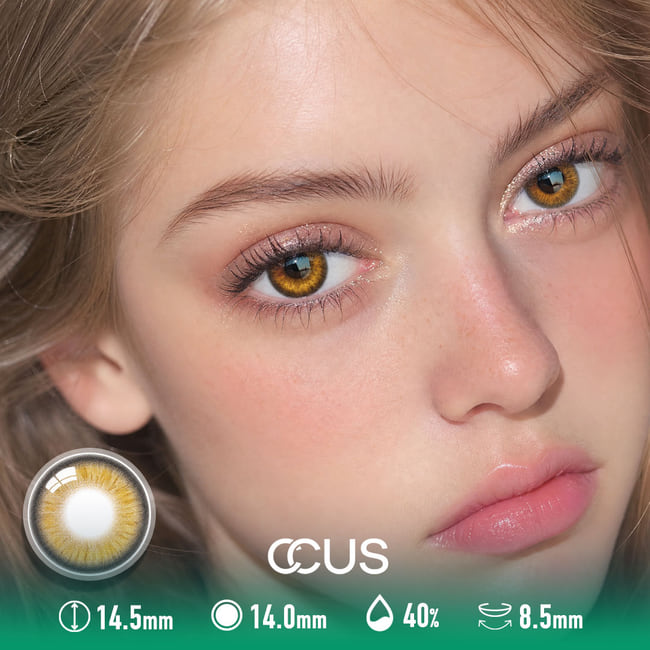 Amber Bronze Contact Lenses