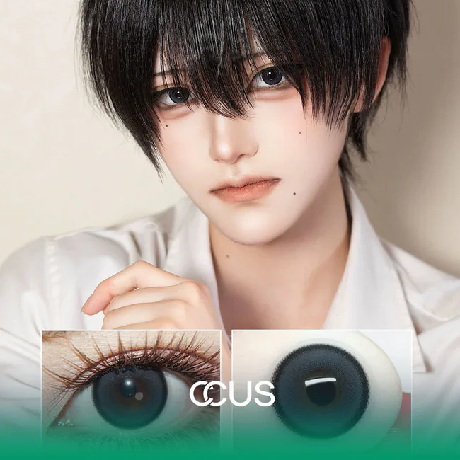 Dewdrop Slate Contact Lenses - Image 2