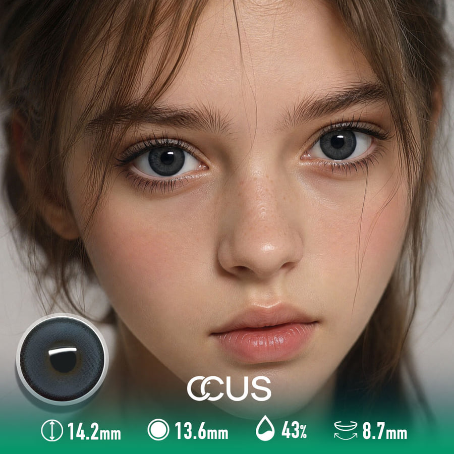 Dewdrop Slate Contact Lenses - Ccus Eyewear · Premium Colored Contacts Dewdrop Slate Contact Lenses