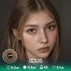Cocoa Glow Contact Lenses