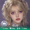 Purple Horizontal-Slit Goat Eye — Axial Stabilized Edition