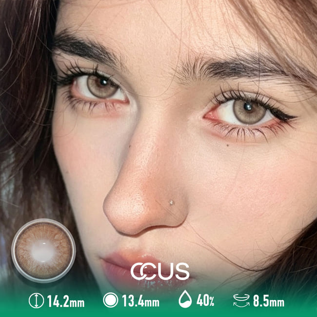 Misty Sandalwood Contact Lenses - Ccus Eyewear · Premium Colored Contacts Misty Sandalwood Contact Lenses - Image 2
