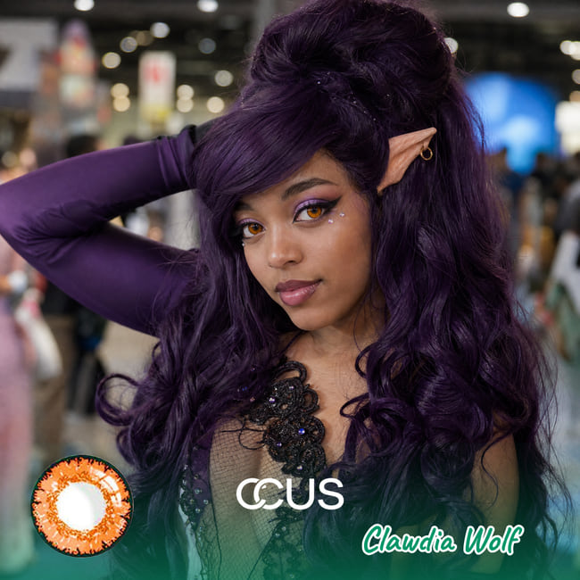 MH Clawdia Wolf Cosplay Contact Lenses hero image