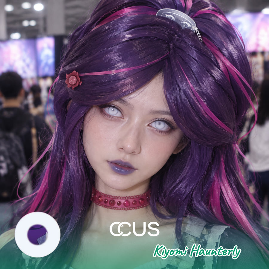 Mh : Kiyomi Haunterly Cosplay Contact Lenses - Ccus Eyewear · Premium Colored Contacts Mh Kiyomi Haunterly Cosplay Contact Lenses Hero Image