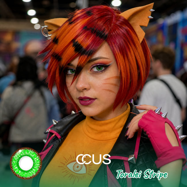 MH Toralei Stripe Cosplay Contact Lenses hero image