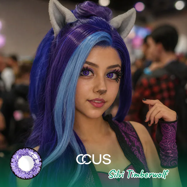 MH Silvi Timberwolf Cosplay Contact Lenses hero image
