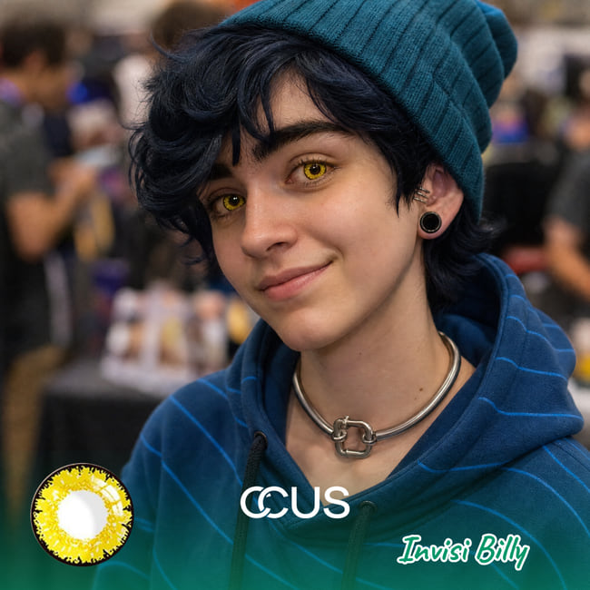 MH Invisi Billy Cosplay Contact Lenses hero image