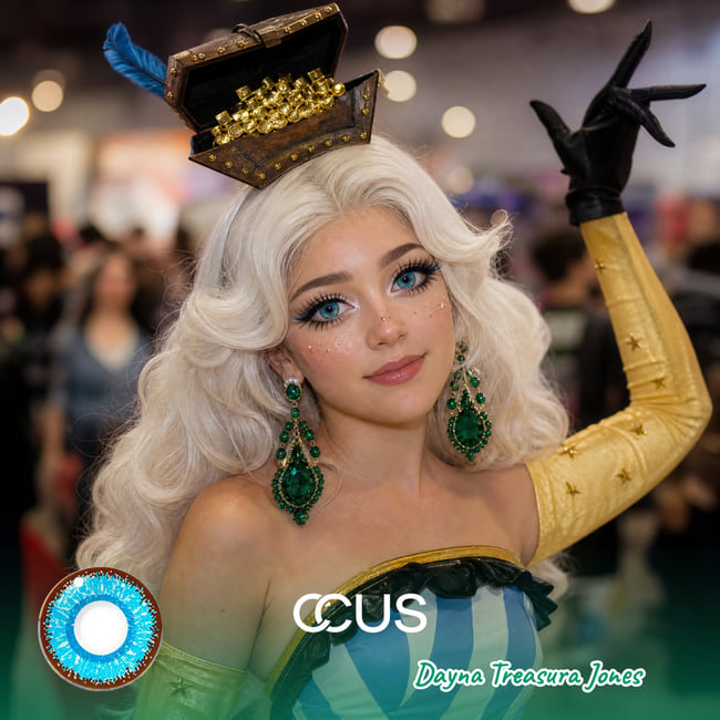 MH Dayna Treasura Jones Cosplay Contact Lenses hero image