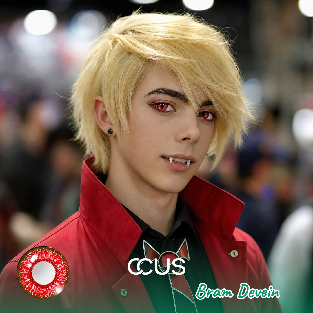 Mh : Bram Devein Cosplay Contact Lenses - Ccus Eyewear · Premium Colored Contacts Mh Bram Devein Cosplay Contact Lenses Hero Image