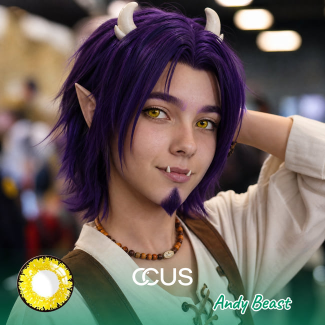 MH Andy Beast Cosplay Contact Lenses hero image