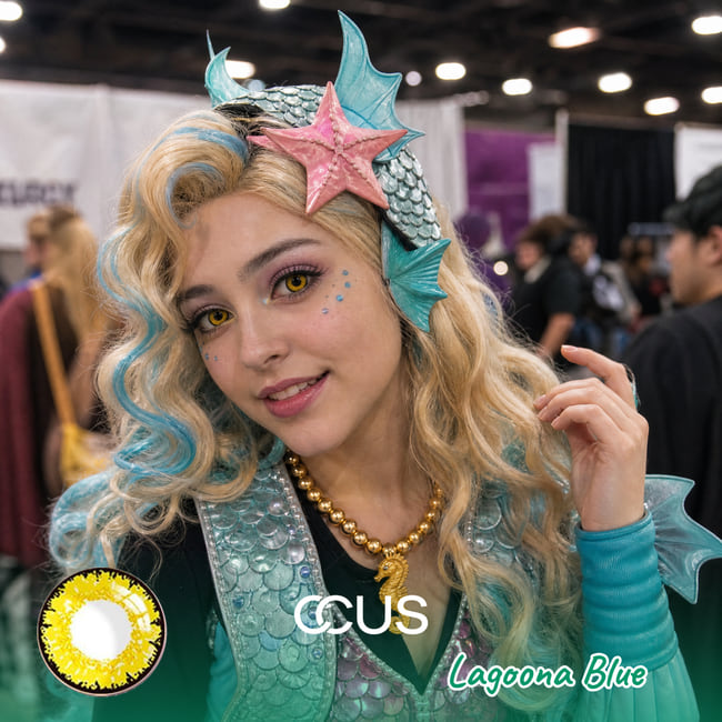 MH Lagoona Blue Cosplay Contact Lenses hero image