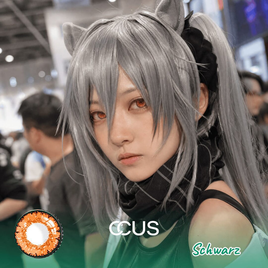 Ak : Schwarz Cosplay Contact Lenses Hero Image