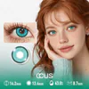 Lagoon Aqua Cyan Azure Blue Contact Lenses