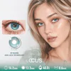 Aqua-Jade Emerald Green Contact Lenses