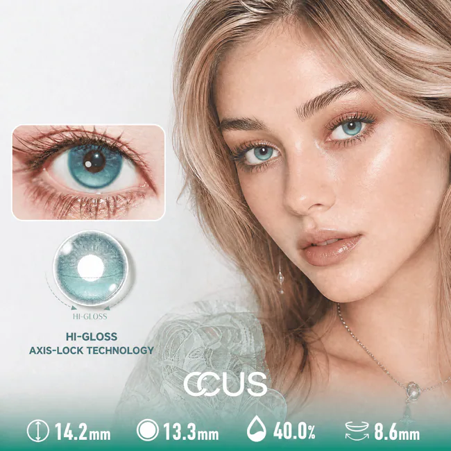 Aqua-Jade Emerald Green Contact Lenses