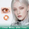 Sienna Bloom Amber Orange Contact Lenses