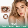Brown Survival Cosplay Contact Lenses