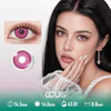 Magenta Bloom Rose Pink Contact Lenses