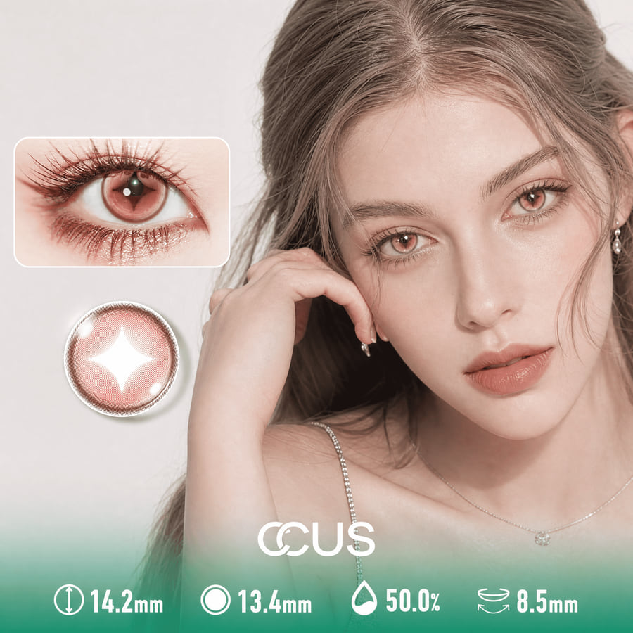 Velvet Provence Pink Contact Lenses
