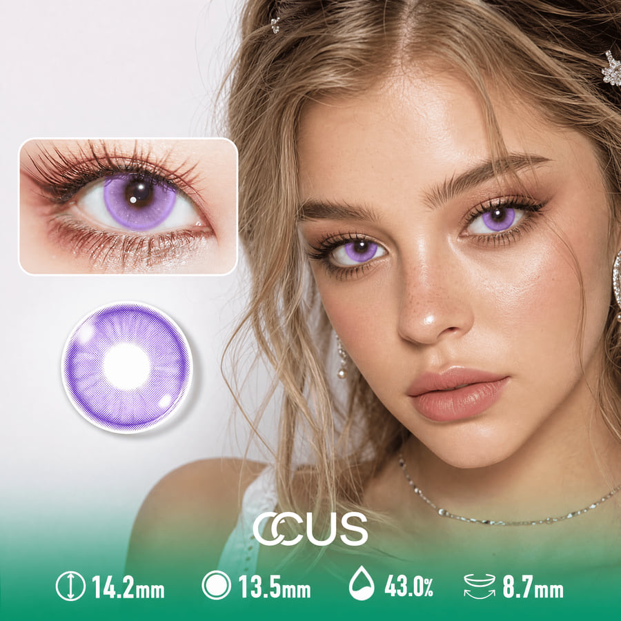 Vienna Solstice Amethyst Purple Contact Lenses - Ccus Eyewear · Premium Colored Contacts Vienna Solstice Amethyst Purple Contact Lenses
