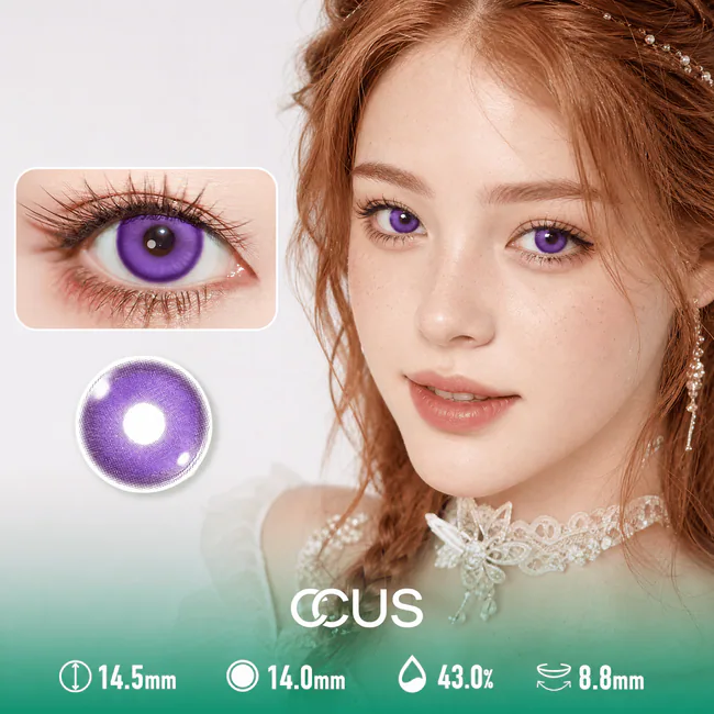 Midsummer Foxglove Purple Contact Lenses