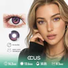 Cloud Iris Purple Contact Lenses