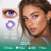 Lotus Eclipse Purple Contact Lenses