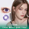 Electric Amethyst Purple Contact Lenses