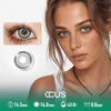 Camellia Winter Veil Grey Contact Lenses