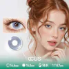 Gentle Eclipse Grey Contact Lenses