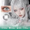 Silver Survival Cosplay Contact Lenses