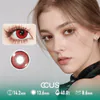 Florence Radiant Crimson Red Contact Lenses