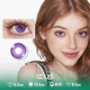 Lisbon Dusk Purple Contact Lenses