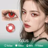 Moon Satin Cherry Red Contact Lenses - Ccus Eyewear · Premium Colored Contacts Moon Satin Cherry Red Contact Lenses