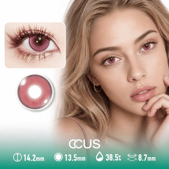 Vampire Contacts - Ccus Eyewear · Premium Colored Contacts Twilight Comet Red Contact Lenses