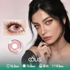 Prague Opal Garnet Red Contact Lenses