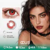 Kyoto Cherry Lacquer Red Contact Lenses