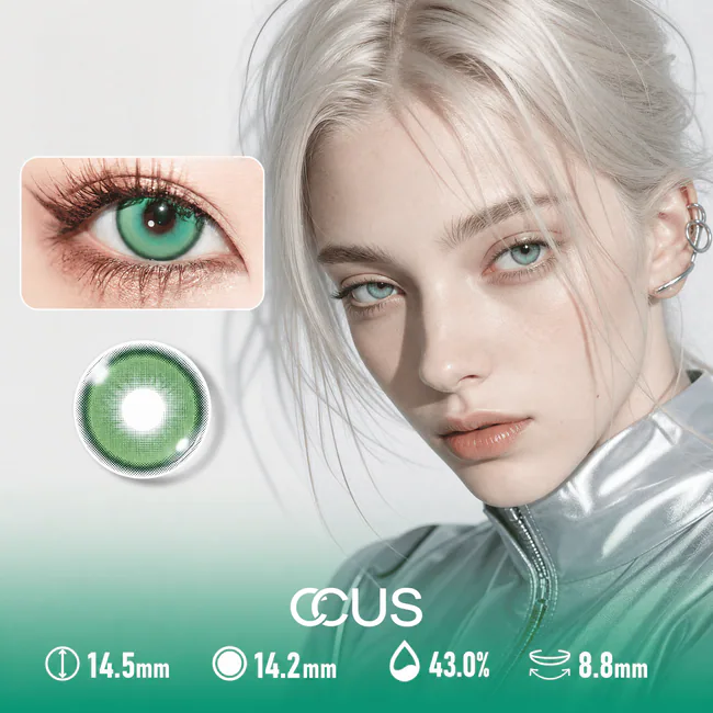 Milan Solstice Moss Green Contact Lenses